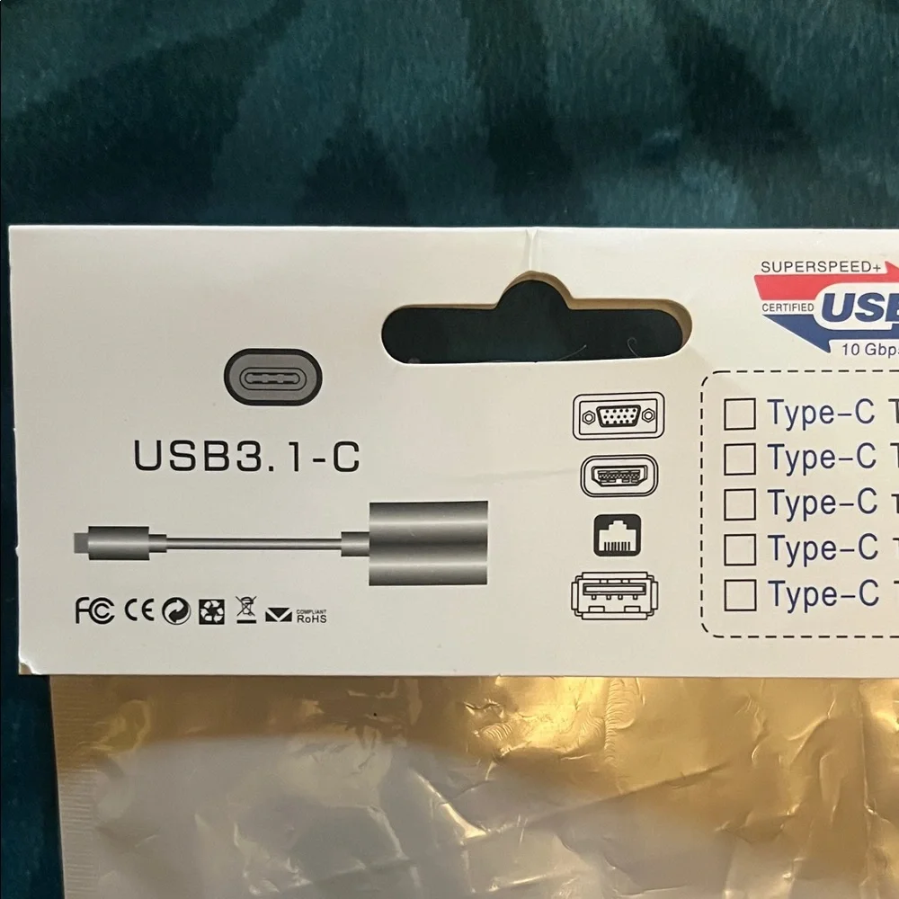USB3.1-C Multiport Adapter - White